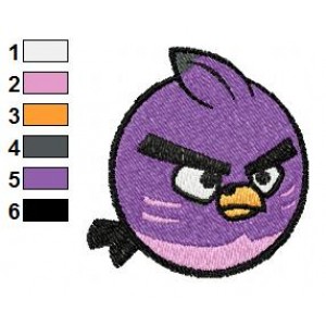 New Angry Birds Embroidery Design